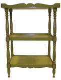 Anna 3-tier End Table 27hx20w Green