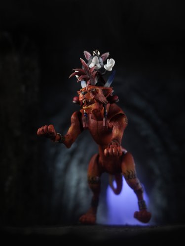 Final Fantasy VII Play Arts Vol. 2 Action Figure - Red XIII & Cait Sith No. 4