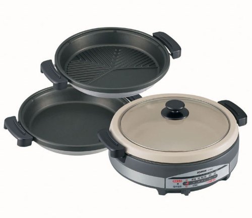 ZOJIRUSHI グリルなべごちそう3枚 EP-RS55-XJ ステンレスブラウン