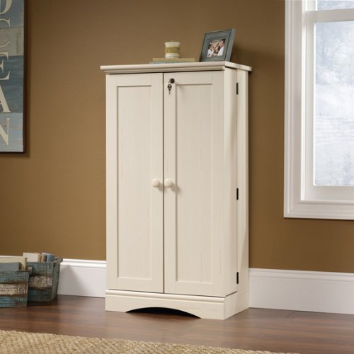 Home & Garden Sauder Harbor View Storage Cabinet Antiqued ...
