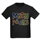 Math Rocks Arithmetic Geek Kids Dark T-Shirt