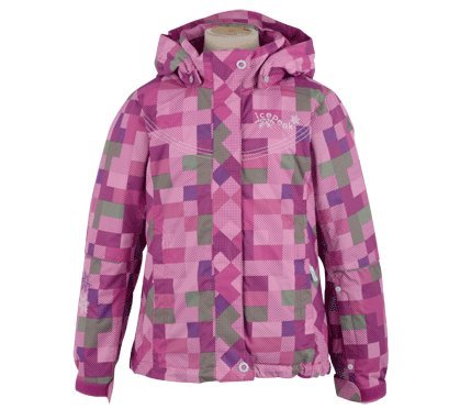 Ice Peak Skijacke Mädchen, pink/allover, 152