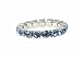 Toe Ring - T9 - Crystal Band ~ Lt. Sapphire