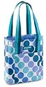 Jansport Classic Tote White & Lavender Spots