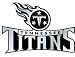 Tennessee Titans NFL Silver Auto Emblem