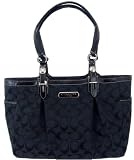 Coach Gallery 12 cm Signature East/West Black Tote Handbag