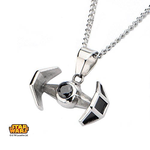 Star Wars, TIE Fighter, 316L Surgical Stainless Steel, 18 Inches, Steel