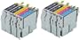10-pack (4B, 2C, 2M, 2Y) Epson T060 Compatible Ink Cartridges T060120 T060220 T060320 T060420 for EPSON CX3800 CX3810 CX4200 C88