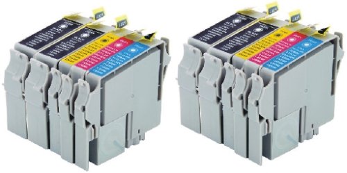 Take4Less 10-pack (4B, 2C, 2M, 2Y) Epson T060 Compatible Ink Cartridges T060120 T060220 T060320 T060420 for EPSON CX3800 CX3810 CX4200 C88