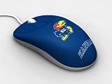 Kansas Jayhawks Optical Computer Mouse