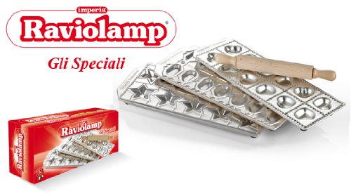 Package 3 molds for ravioli - Raviolamp - Gli Speciali- Package 3 molds for ravioli - Raviolamp - Gli Speciali-
