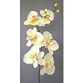 Kunstblume Orchideenzweig 78cm. Farbe HELL GELB