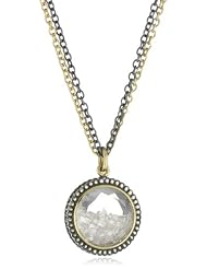 Moritz Glik "Kaleidoscope" 1.10Cttw Diamond Pendant Necklace