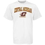 Central Michigan Chippewas Youth White Bare Essentials T-shirt