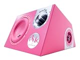 In Phase XTP8 8 inch 1000W Subwoofer with Pink Enclosure