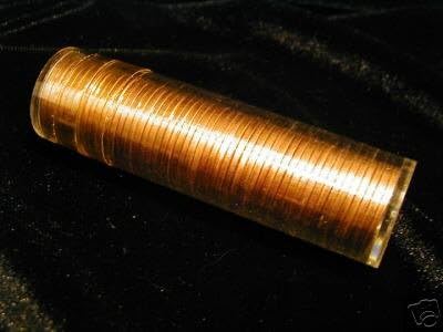 1971-D Lincoln Memorial Cents Bank Roll, Uncirculated