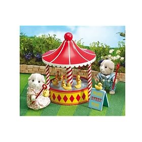 Sylvanian Families - Village Show Stall "Hook A Duck Game"
