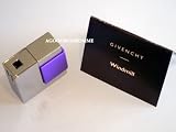 41%2BX338AgbL. SL160  QUALITY GIVENCHY WINDMILL GEMMY PIEZO CHROME AND PURPLE LUXURY RETRO LIGHTER