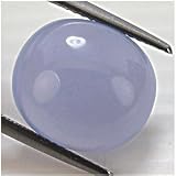 8.48 ct.NATURAL CABOCHON BLUE CHALCEDONY OVAL AFRICA - from Hibiscus Express