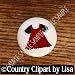 BLACK RED DRESS BY LISA CLOTHING DRAWER PULLS KNOBS