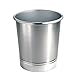 iDesign York Metal Wastebasket, Trash Can for Bathroom, Kitchen, Office, Bedroom, 9.5