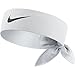 Nike Tennis Headband (White/Black, One Size)