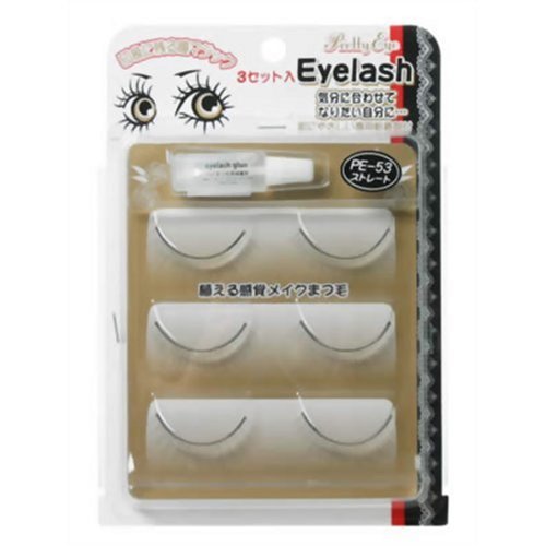 Pretty Eye アイラッシュ 3セットストレート PE-53