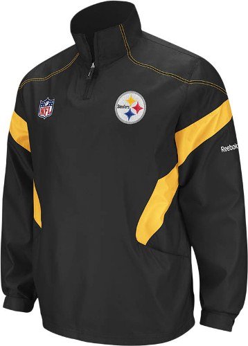 Reebok Pittsburgh Steelers Sideline Hot Jacket Medium