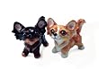 Chihuahua Long Haired Handmade Salt and Pepper Shaker (5cm x 5cm)