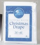 BUFFALO BATT & FELT CB2327 XMAS SNOW DRAPE 36X48