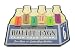 Charcoal Companion CC5012 Claim Your Drink Bottle Tags, Set of 6 Bottle Caps