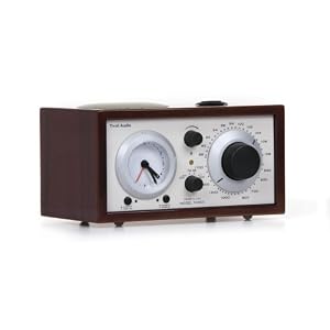 Tivoli Audio M3DKCLA Platinum Series Model Three AM FM Clock Radio (Walnut Beige)