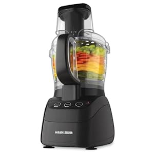 Black and Decker FP2500B PowerPro Wide-Mouth 10-Cup Food Processor, Black by 