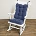 Standard Hyatt Fabric Rocking Chair Cushion in Denim