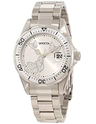 Invicta Womens 12503 Pro Diver Silver Dial Watch