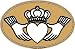 Irish Claddagh Ring Car Magnet