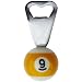 Sporting Goods : 1-1/2' 9-Ball Bottle Opener