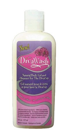 Divawash Natural Gel Cup Cleansers 6 Ounces