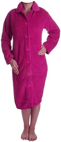 Mio Lounge Snuggle Up Fuschia Pink Blush Robe Large