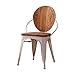 Acme Furniture 96810 Rayne and Natural Side Chair (Set of 2), White