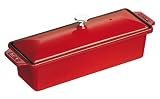 Staub Rectangular Terrine, 1.5 Quart, Pimento Red