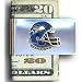 NFL Sculpted & Enameled Pewter Moneyclip - Seattle Seahawks