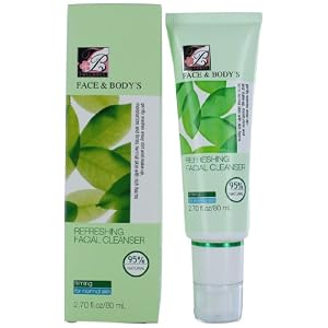Face and Body Refreshing Facial Cleanser, Normal Skin, 2.7 Ounce (Pack of 2)