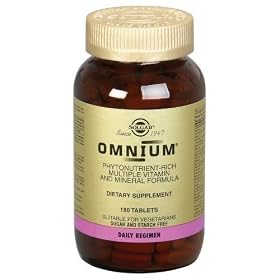 Solgar - Omnium, 180 tablets