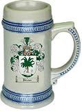 Boom Family Crest Stein / Coat of Arms beer mug