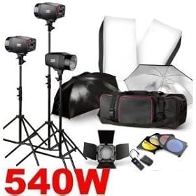 NEEWER 540W Professional Photography Studio Equipment Set