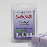 2-Pack Fields of Lavender EcoScents Scented Wax Melts - Maximum scent load delivering 120+ hours of fragrance.