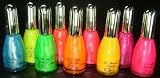 La Femme Neon Nail Polish Set of 9 Shades 15ml each