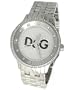 Dolce and Gabana Quartz, Silver Crystal Dial with Stainless Steel Bracelet - Women's Watch DW0145
