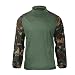 Military Combat Shirt in Solid and Camouflage Colors